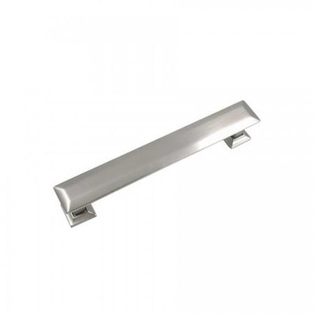 Perfectpatio 5 in. Satin Nickel Poise Cabinet Pull with Back Plate PE3211393